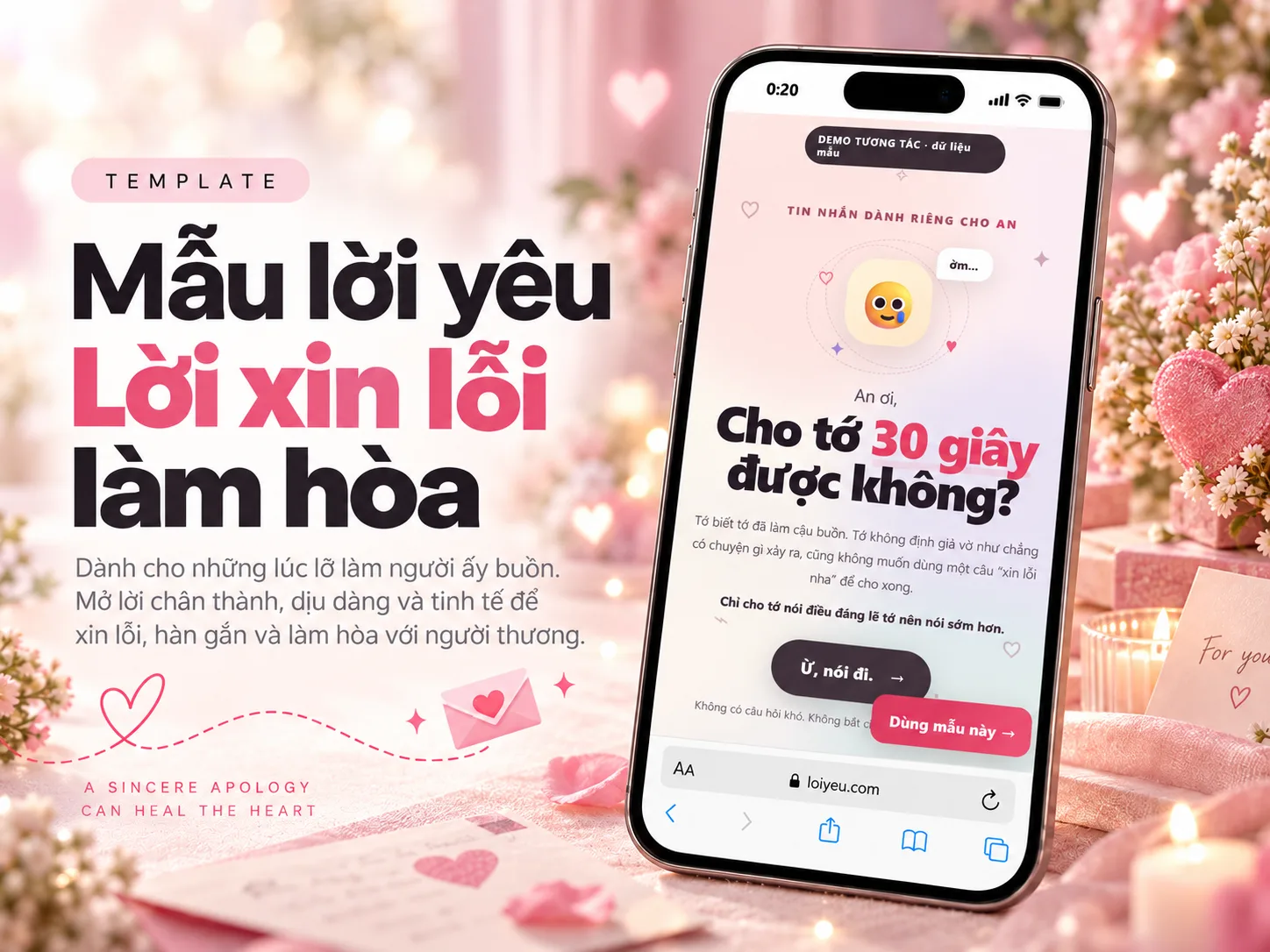 Xin lỗi - Làm hòa
